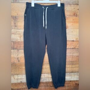 Vuori Laguna Lounge Pants Sweatpant Jogger No Size Tag Gray Blue Waist 34